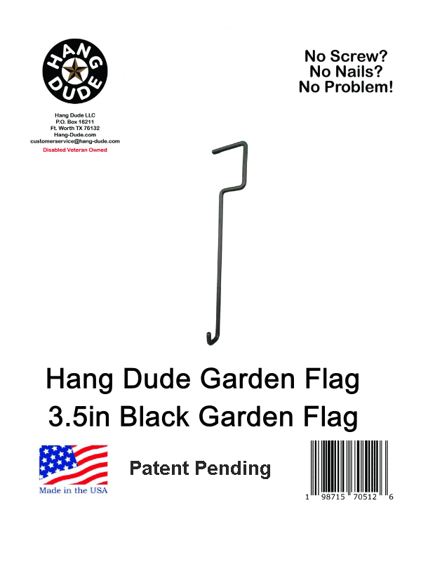 Hang Dude Garden Flag
